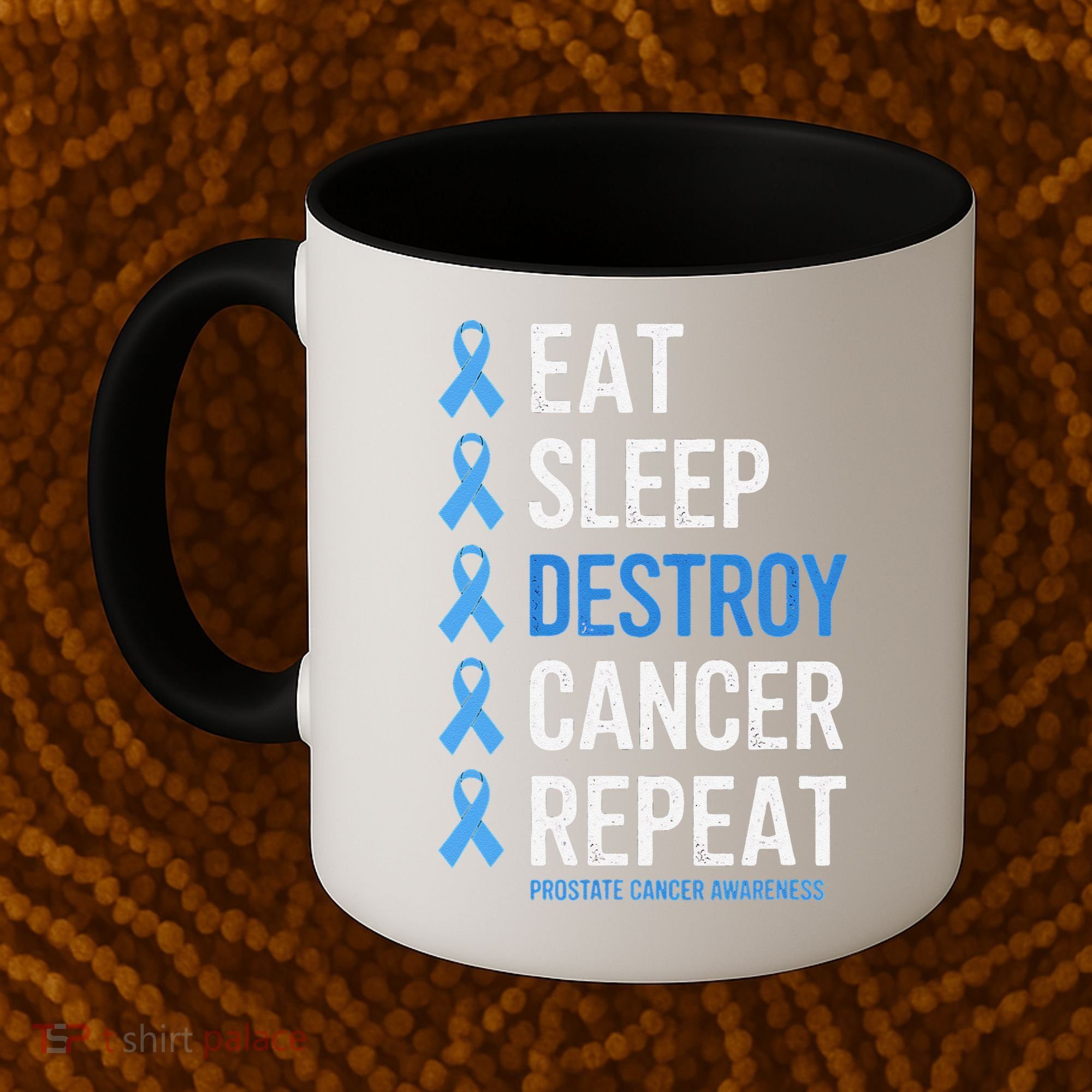Cancer Warrior Prostate Cancer Awareness Coffee Mug