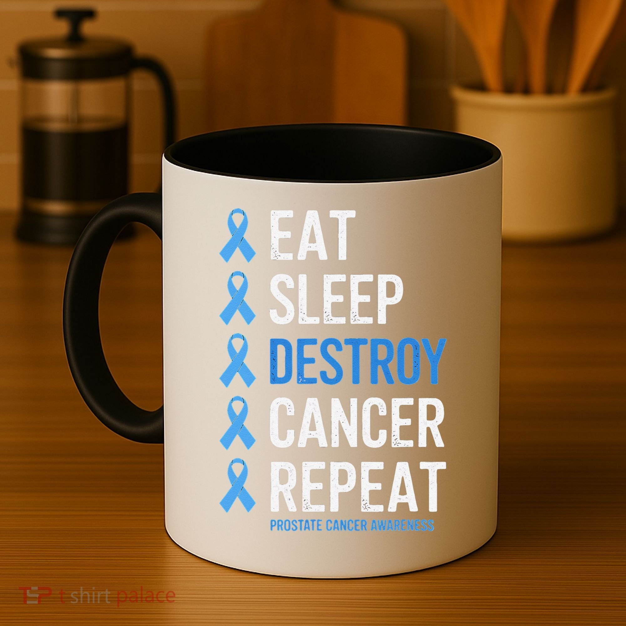 Cancer Warrior Prostate Cancer Awareness Coffee Mug