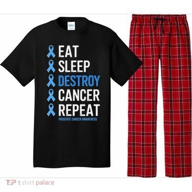 Cancer Warrior Prostate Cancer Awareness Pajama Set