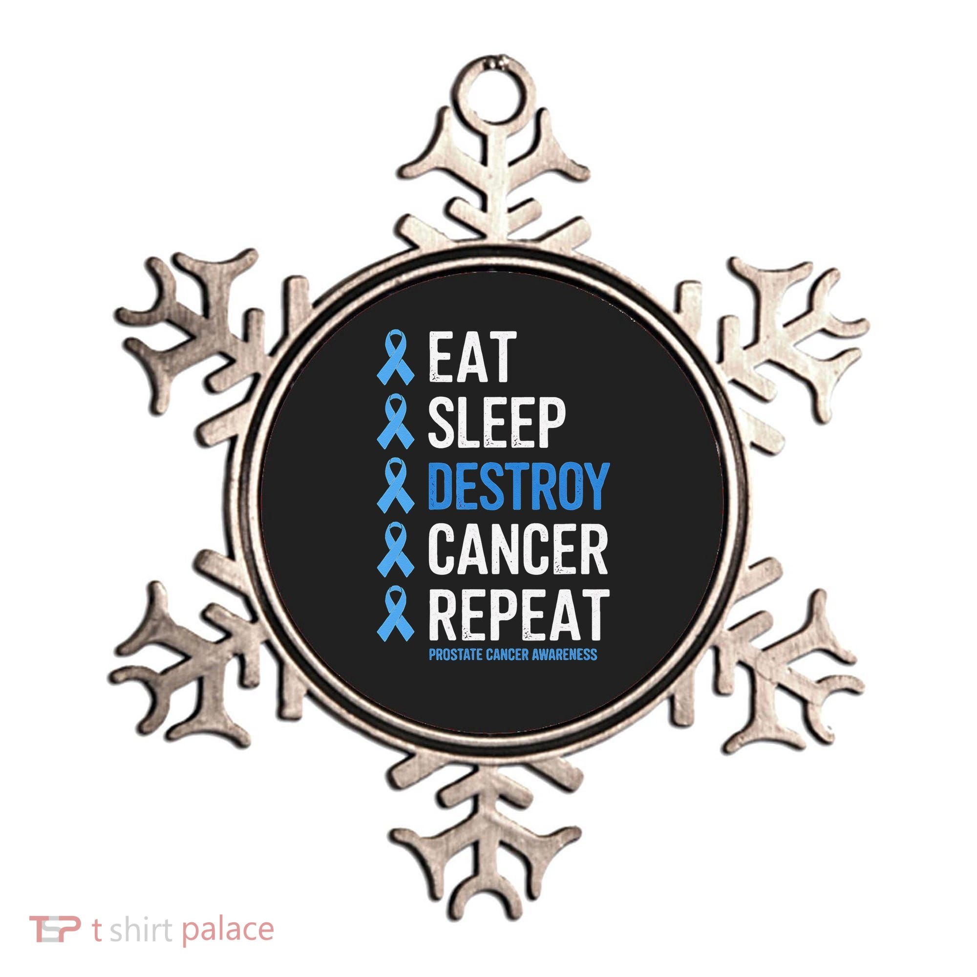 Cancer Warrior Prostate Cancer Awareness Ornament