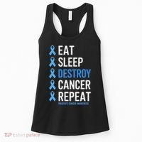 Cancer Warrior Prostate Cancer Awareness Women's Tank Top thumb 0