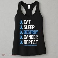 Cancer Warrior Prostate Cancer Awareness Women's Tank Top thumb 3