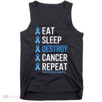 Cancer Warrior Prostate Cancer Awareness Tank Top thumb 0