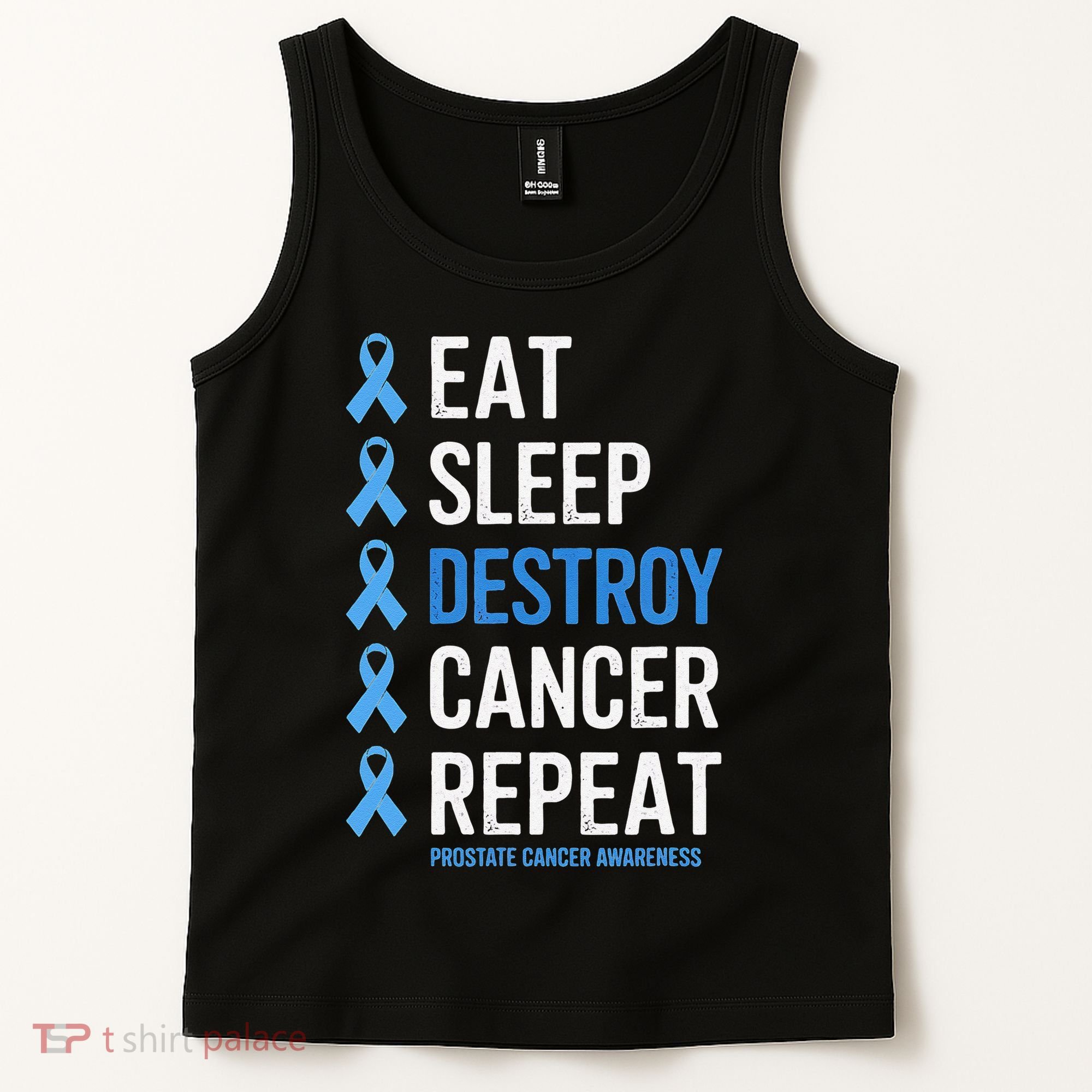 Cancer Warrior Prostate Cancer Awareness Tank Top