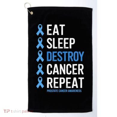 Cancer Warrior Prostate Cancer Awareness Golf Towel
