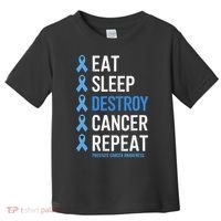 Cancer Warrior Prostate Cancer Awareness Toddler T-Shirt thumb 0