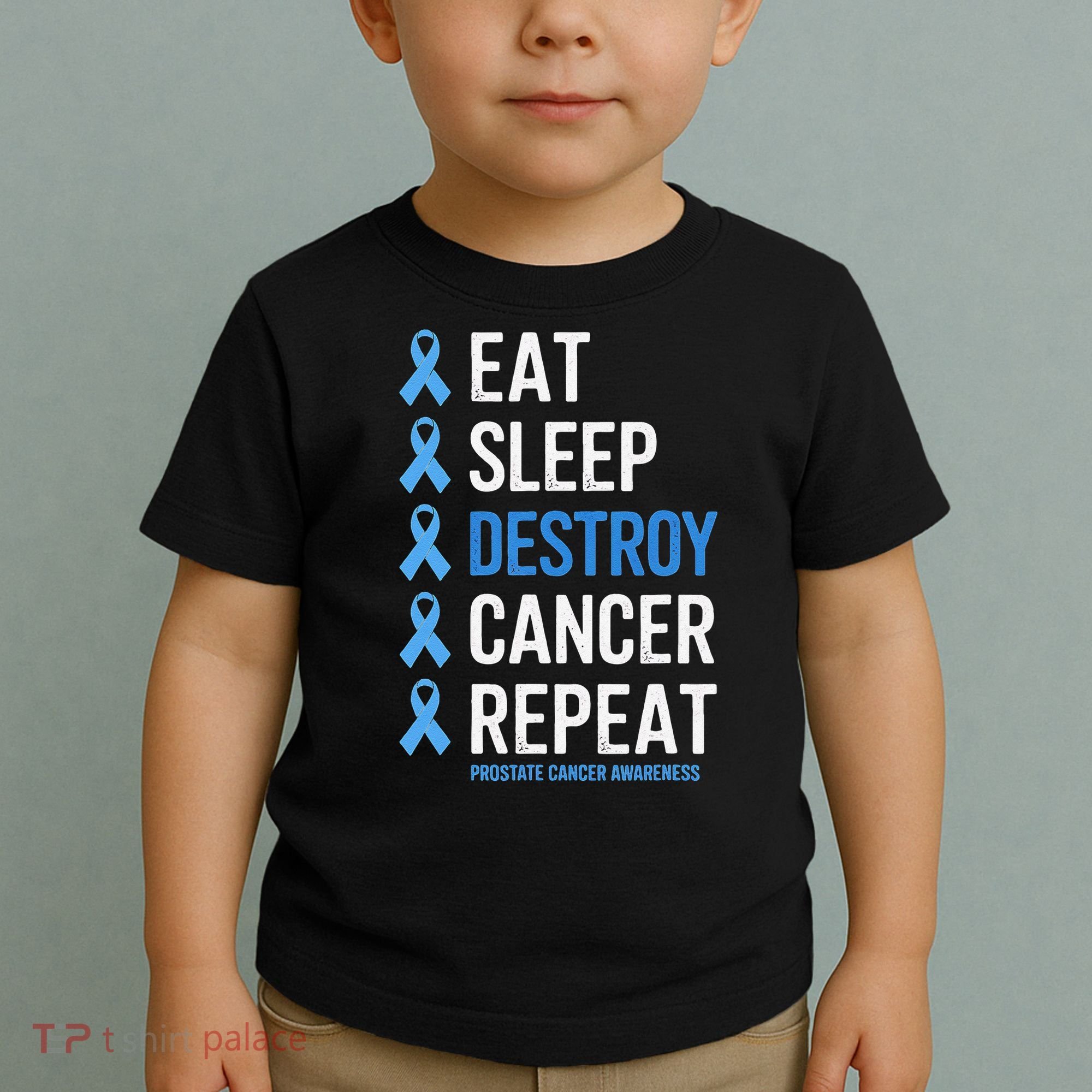Cancer Warrior Prostate Cancer Awareness Toddler T-Shirt
