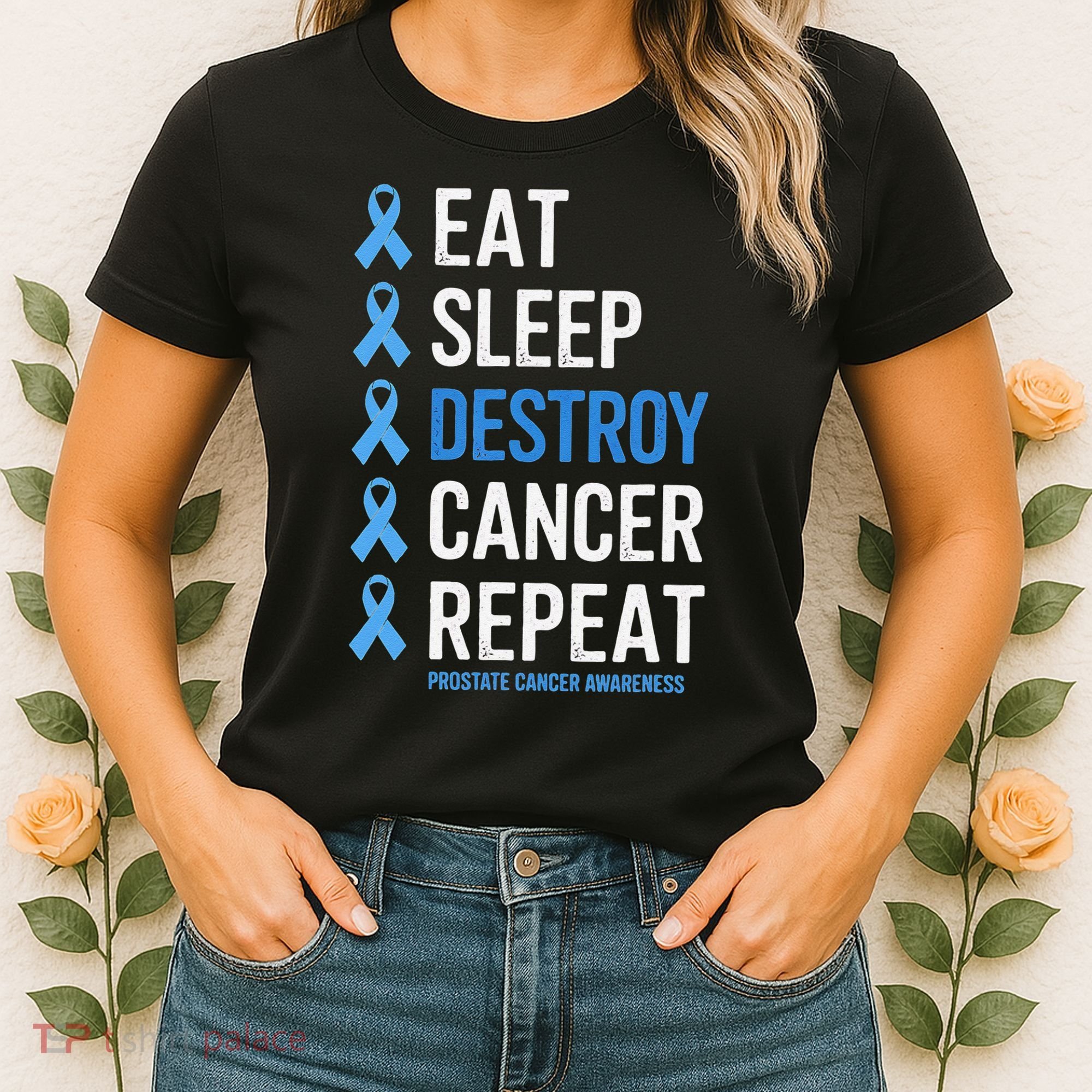 Cancer Warrior Prostate Cancer Awareness Women's T-Shirt