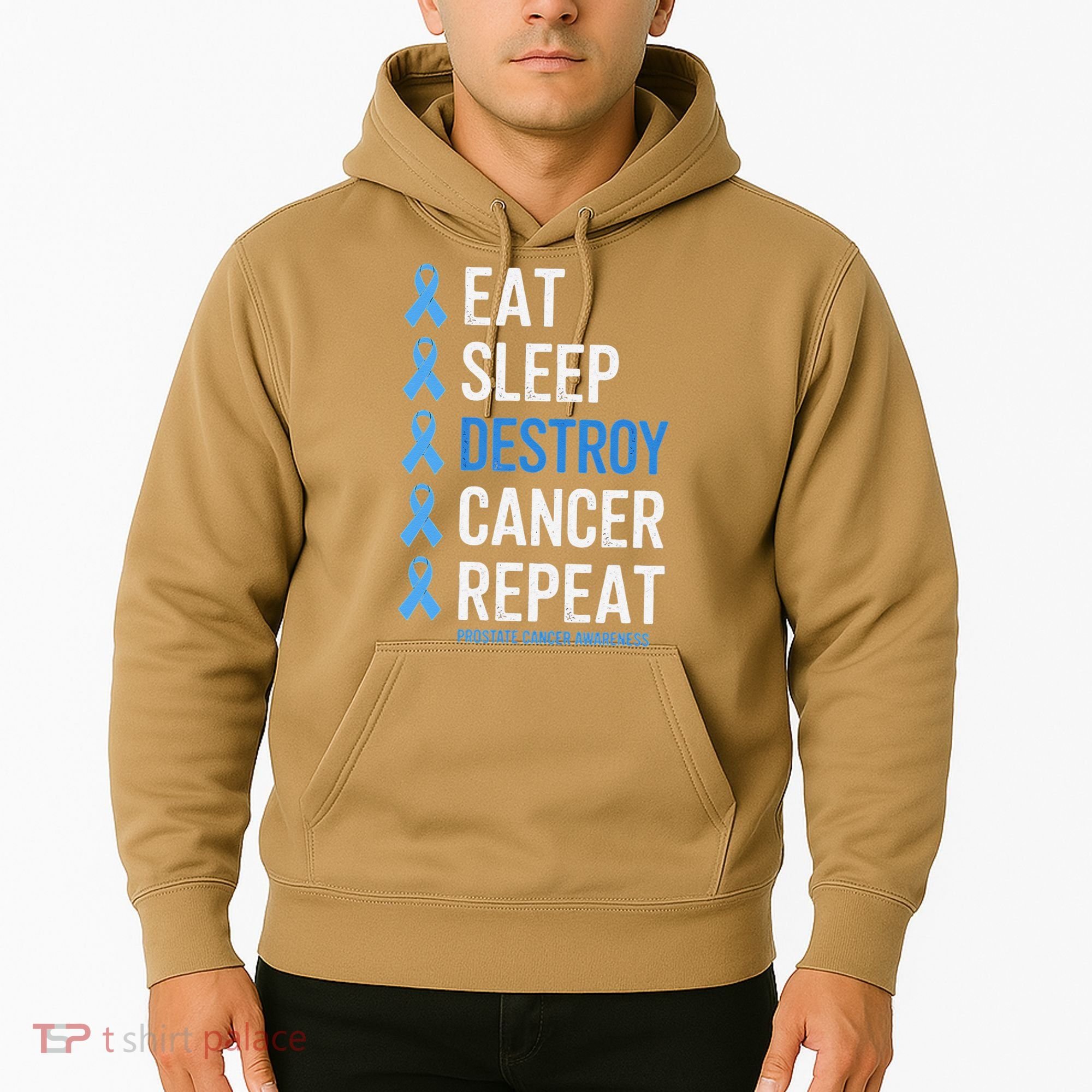 Cancer Warrior Prostate Cancer Awareness Hoodie