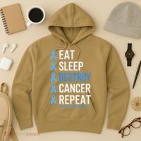 Cancer Warrior Prostate Cancer Awareness Hoodie thumb 3