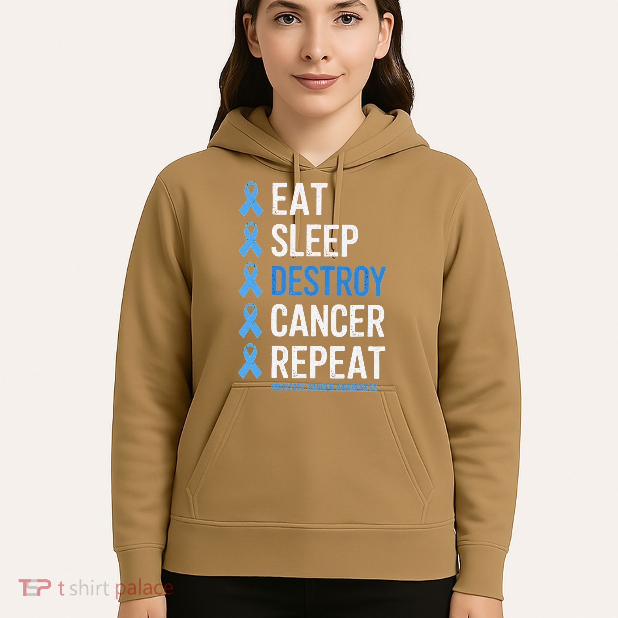 Cancer Warrior Prostate Cancer Awareness Hoodie
