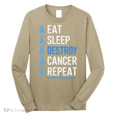 Cancer Warrior Prostate Cancer Awareness Long Sleeve Shirt