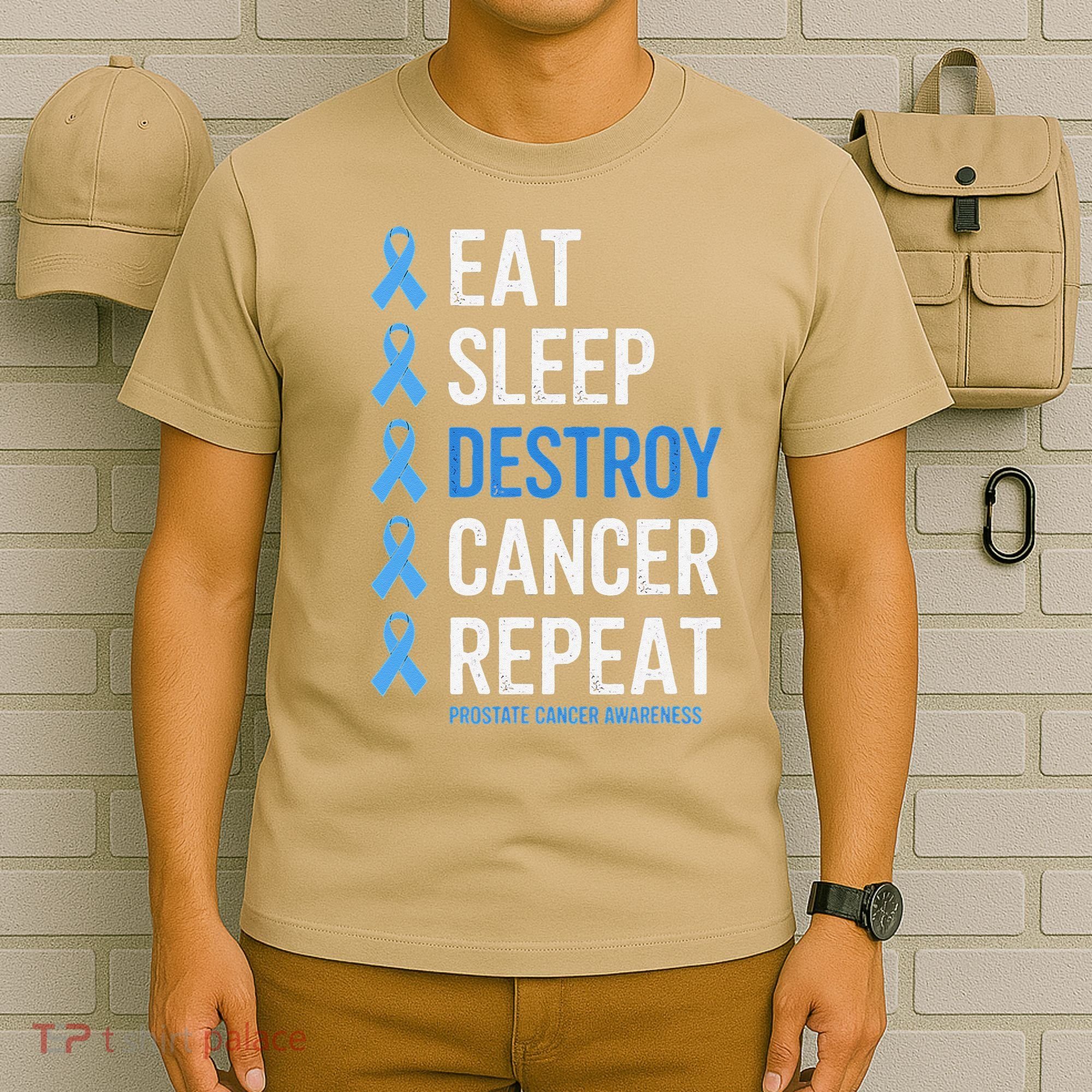 Cancer Warrior Prostate Cancer Awareness T-Shirt
