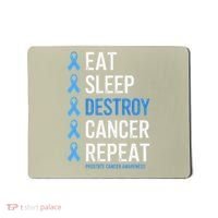 Cancer Warrior Prostate Cancer Awareness Mousepad thumb 0