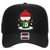 Cute Winter Penguin Christmas Lights Hat thumb 0