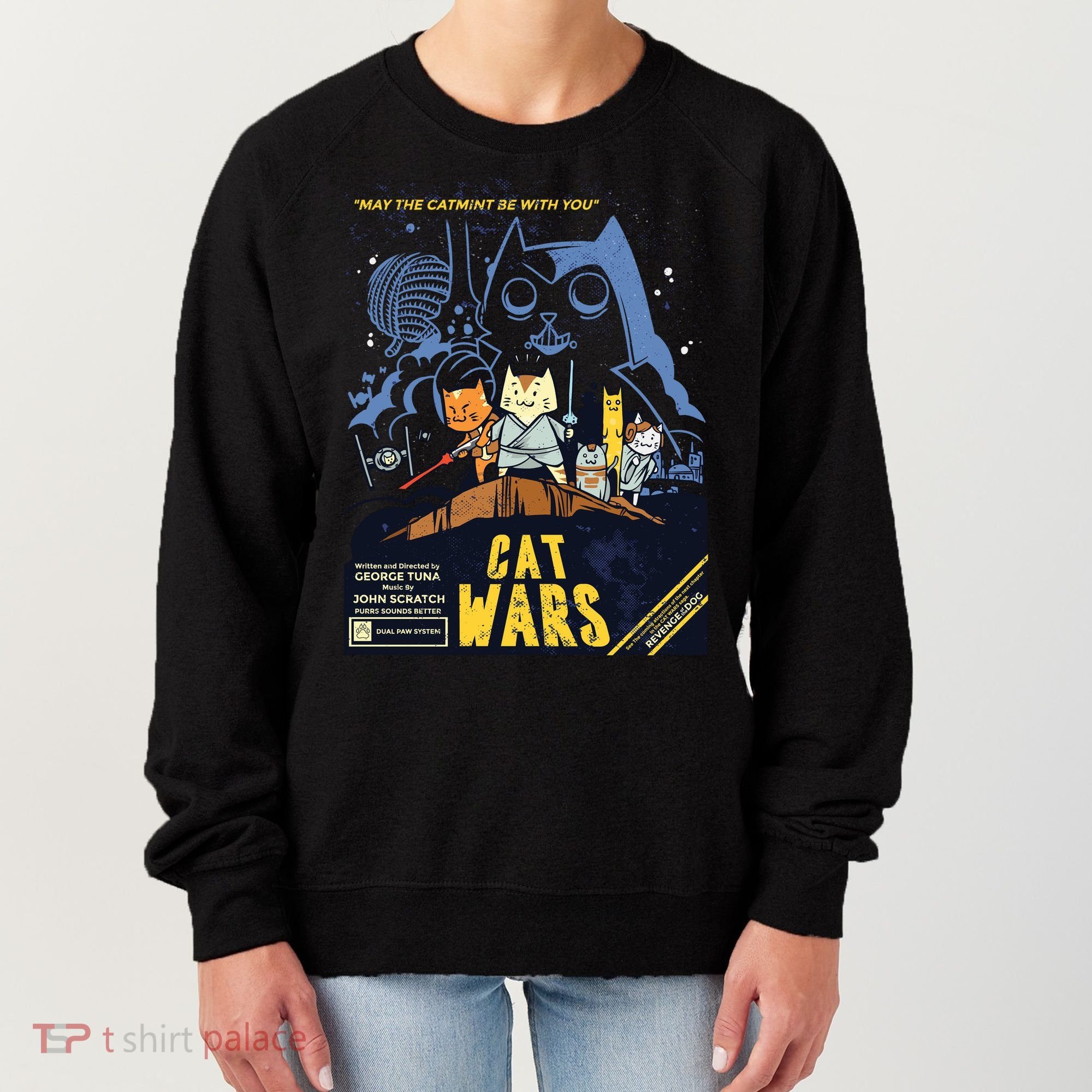 Cat Wars Parody Women's Sweatshirt