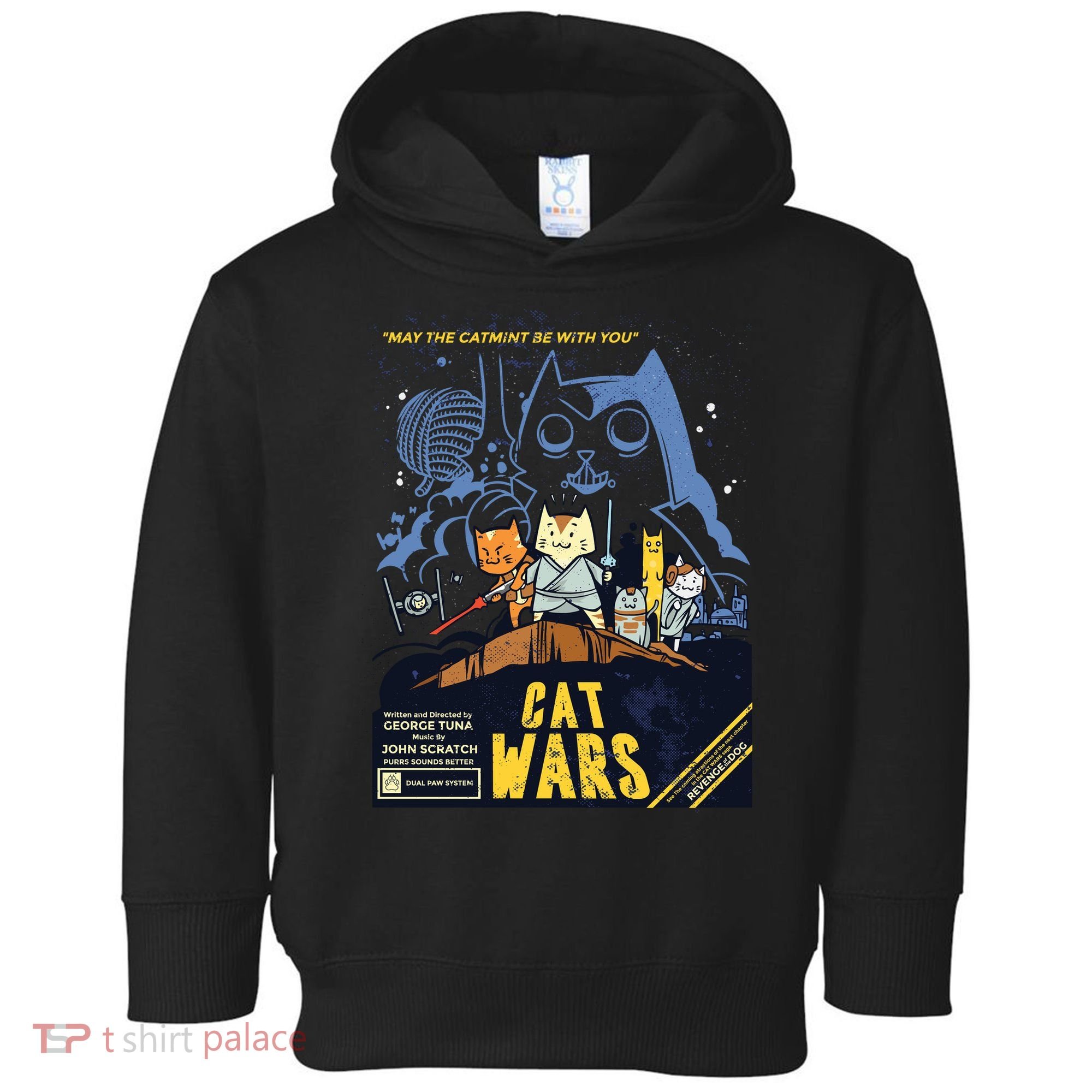 Cat Wars Parody Toddler Hoodie
