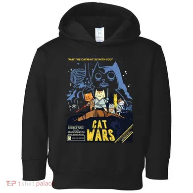 Cat Wars Parody Toddler Hoodie