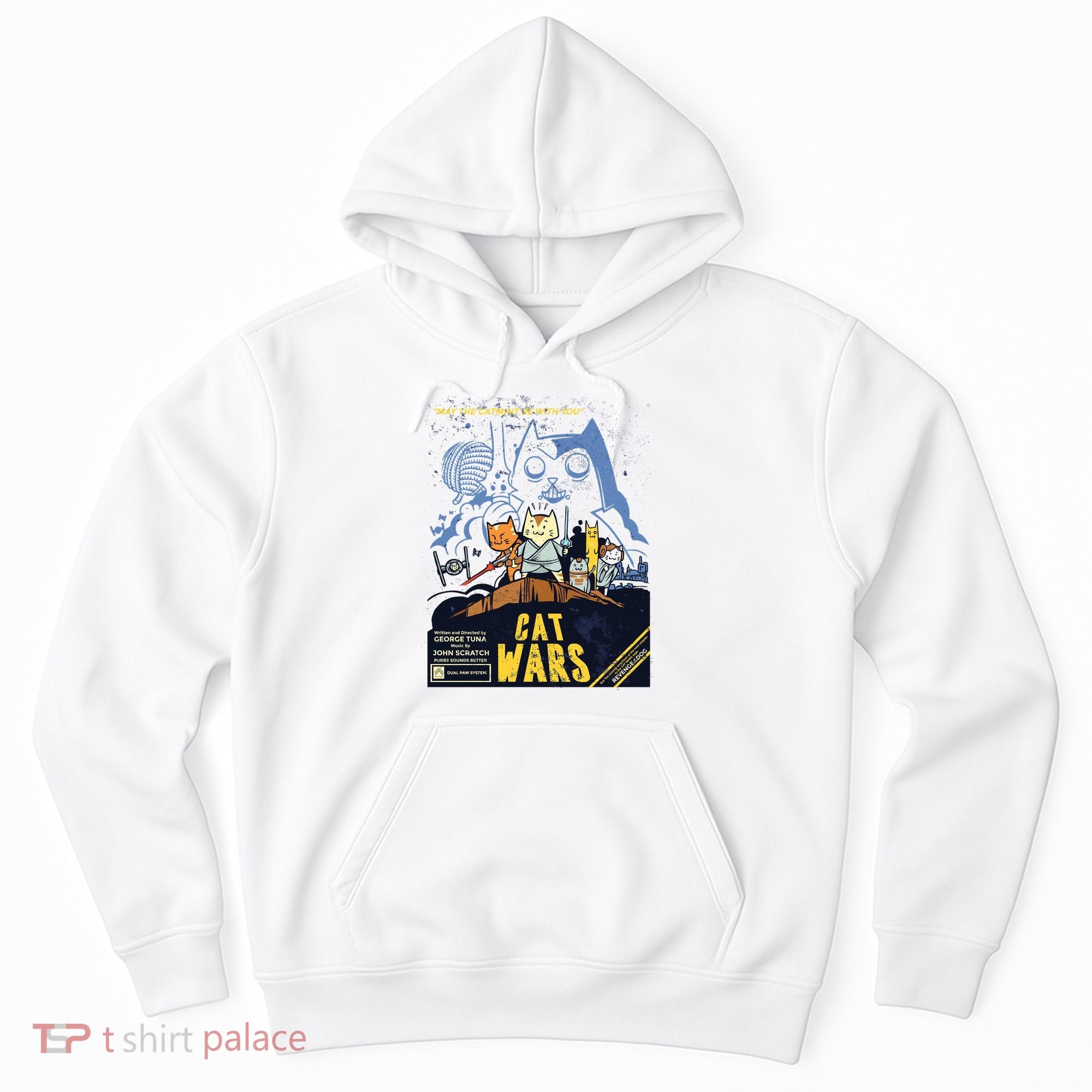Cat Wars Parody Hoodie
