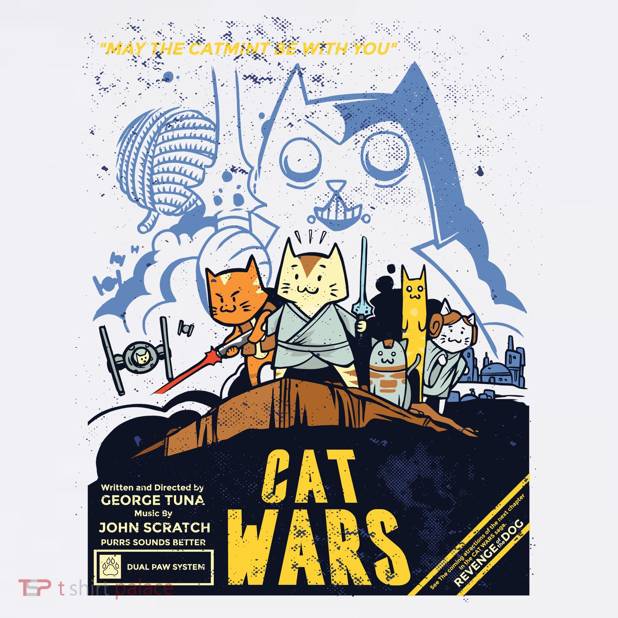 Cat Wars Parody Hoodie