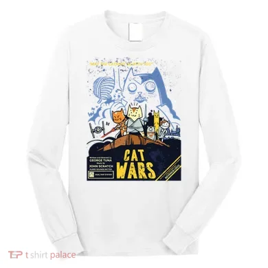 Cat Wars Parody Long Sleeve Shirt