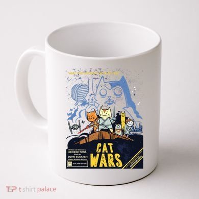 Cat Wars Parody Coffee Mug