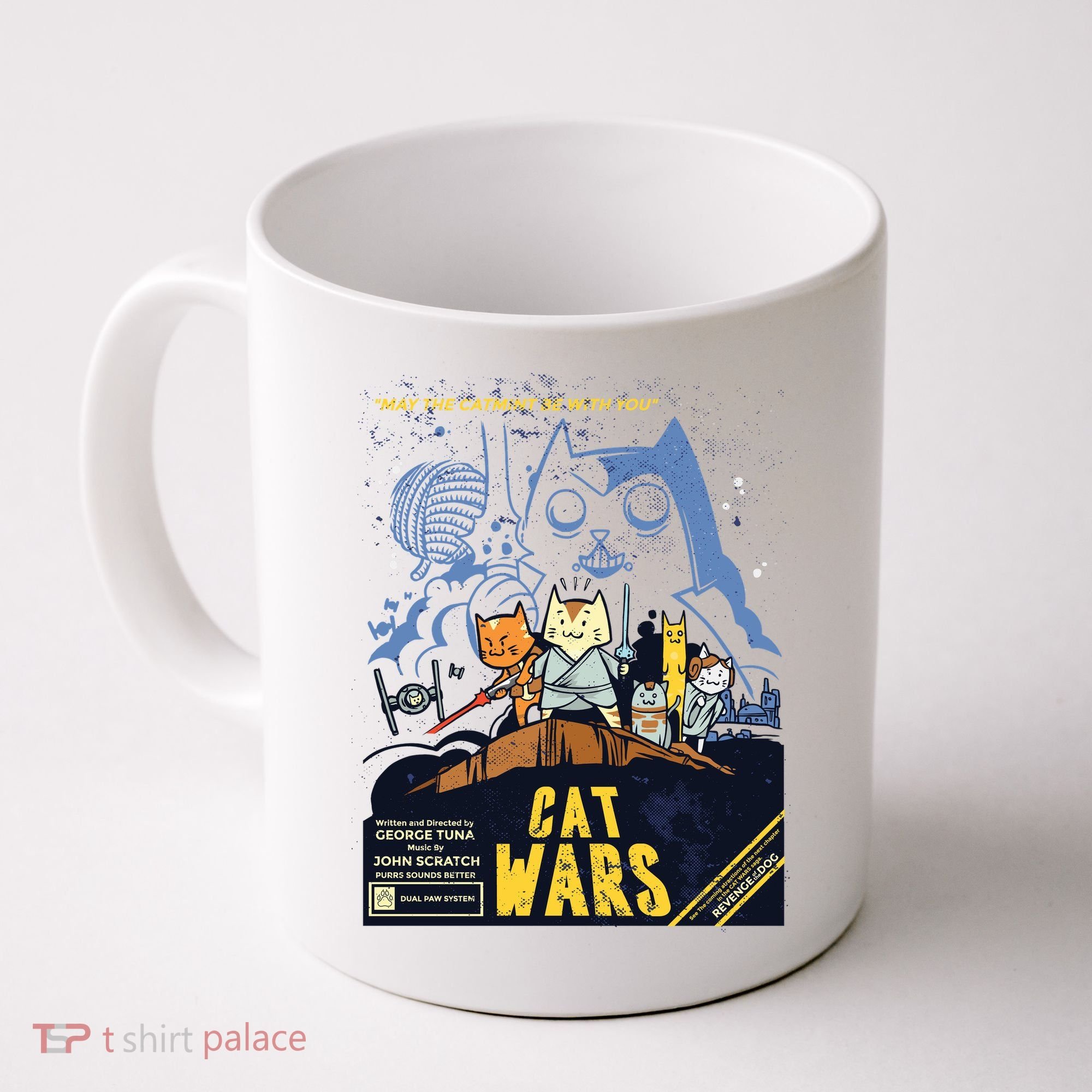 Cat Wars Parody Coffee Mug