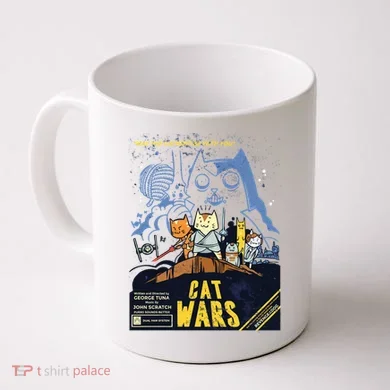 Cat Wars Parody Coffee Mug
