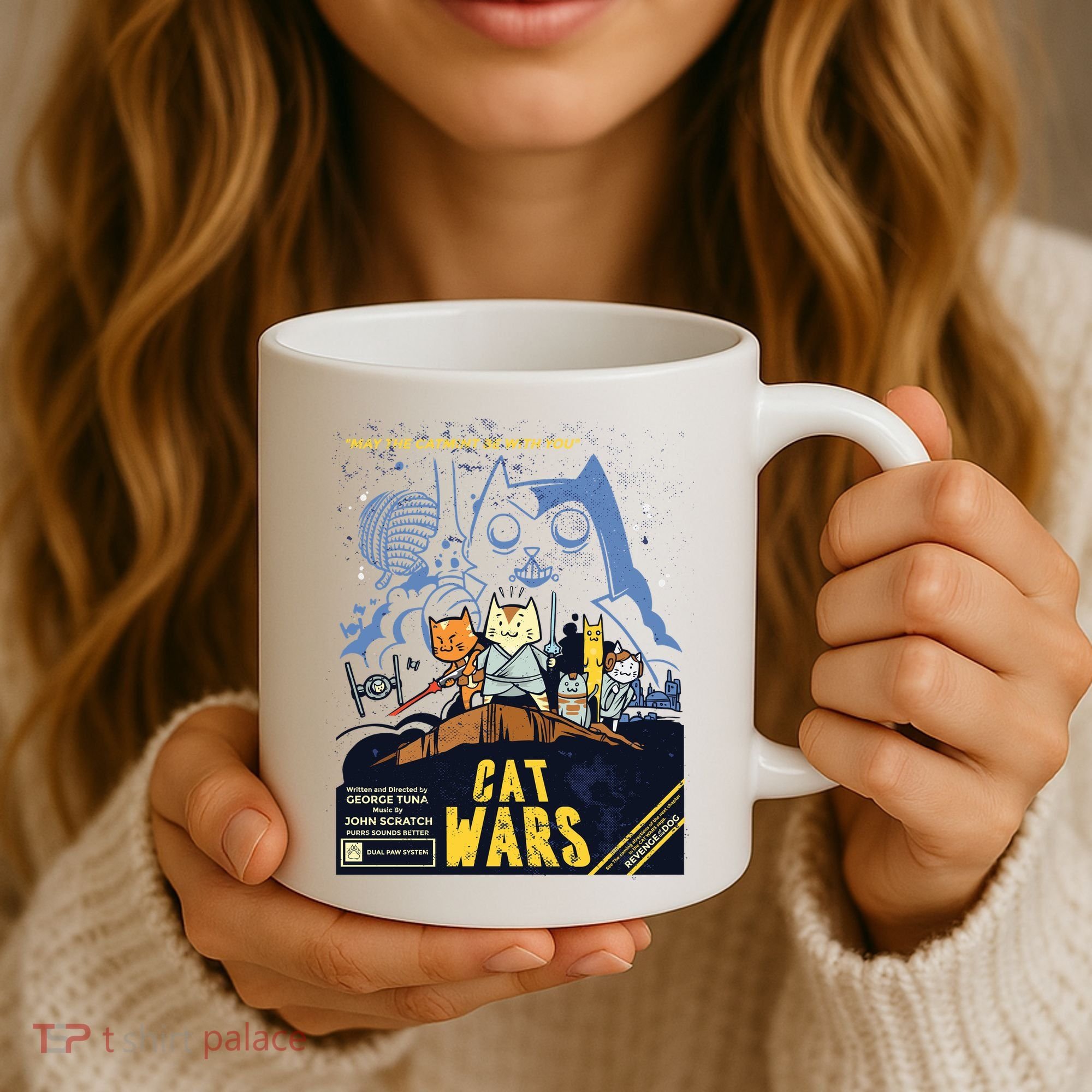 Cat Wars Parody Coffee Mug