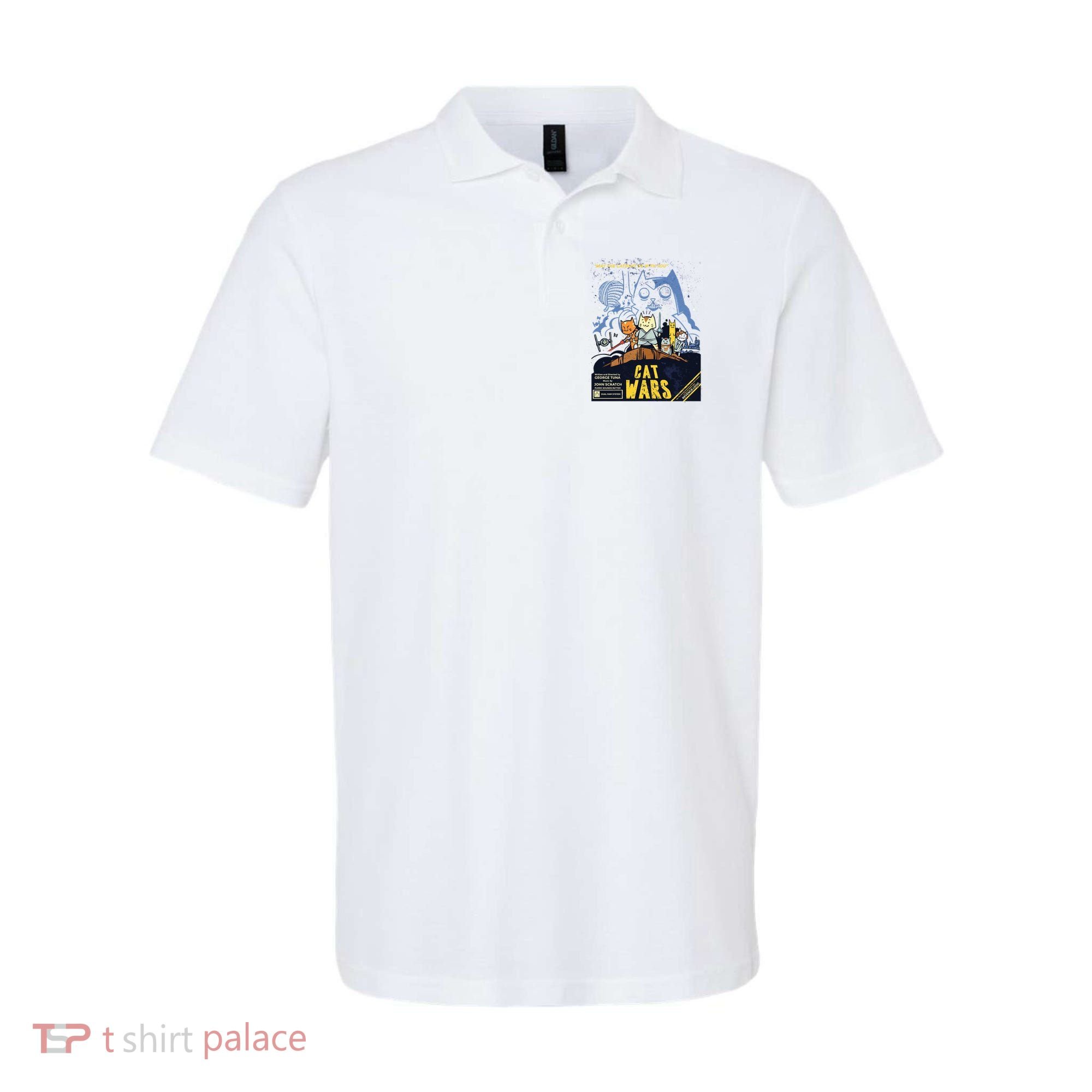 Cat Wars Parody Polo