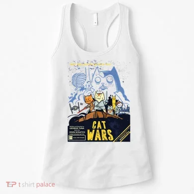 Cat Wars Parody Women's Tank Top