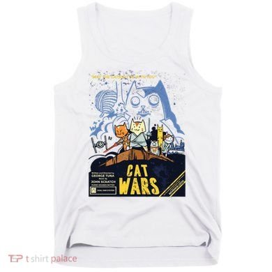 Cat Wars Parody Tank Top