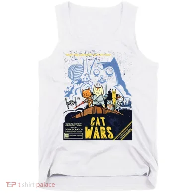 Cat Wars Parody Tank Top