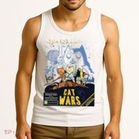 Cat Wars Parody Tank Top thumb 3