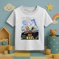 Cat Wars Parody Toddler T-Shirt thumb 3