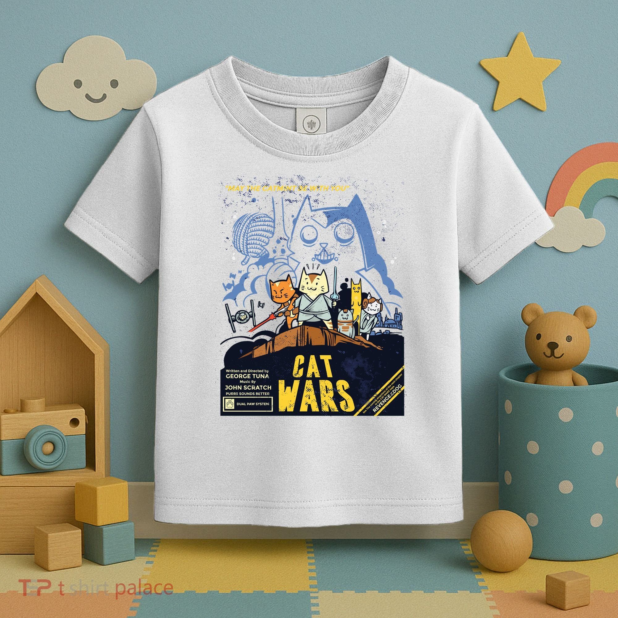 Cat Wars Parody Toddler T-Shirt