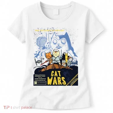 Cat Wars Parody Women's T-Shirt