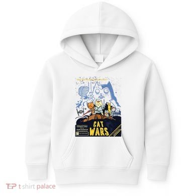 Cat Wars Parody Kids Hoodie
