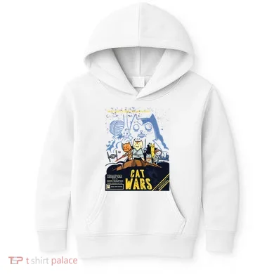 Cat Wars Parody Kids Hoodie