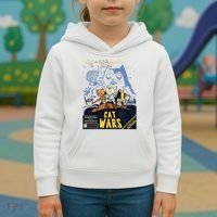 Cat Wars Parody Kids Hoodie thumb 3