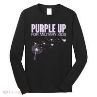 Cute Wear Purple Dandelion Dove Birds Long Sleeve Shirt thumb 0