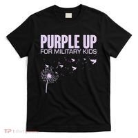 Cute Wear Purple Dandelion Dove Birds T-Shirt thumb 0
