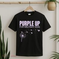 Cute Wear Purple Dandelion Dove Birds T-Shirt thumb 2
