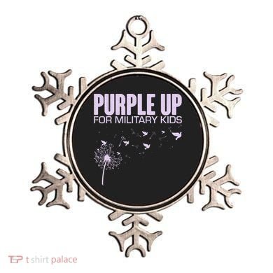 Cute Wear Purple Dandelion Dove Birds Ornament