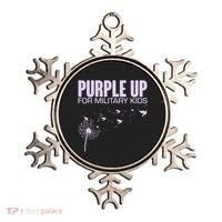 Cute Wear Purple Dandelion Dove Birds Ornament thumb 0