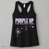 Cute Wear Purple Dandelion Dove Birds Women's Tank Top thumb 3