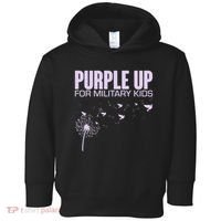 Cute Wear Purple Dandelion Dove Birds Toddler Hoodie thumb 0