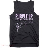 Cute Wear Purple Dandelion Dove Birds Tank Top thumb 0