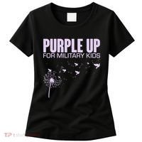 Cute Wear Purple Dandelion Dove Birds Women's T-Shirt thumb 0