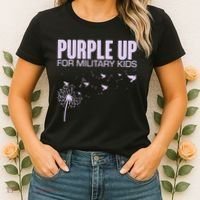 Cute Wear Purple Dandelion Dove Birds Women's T-Shirt thumb 2